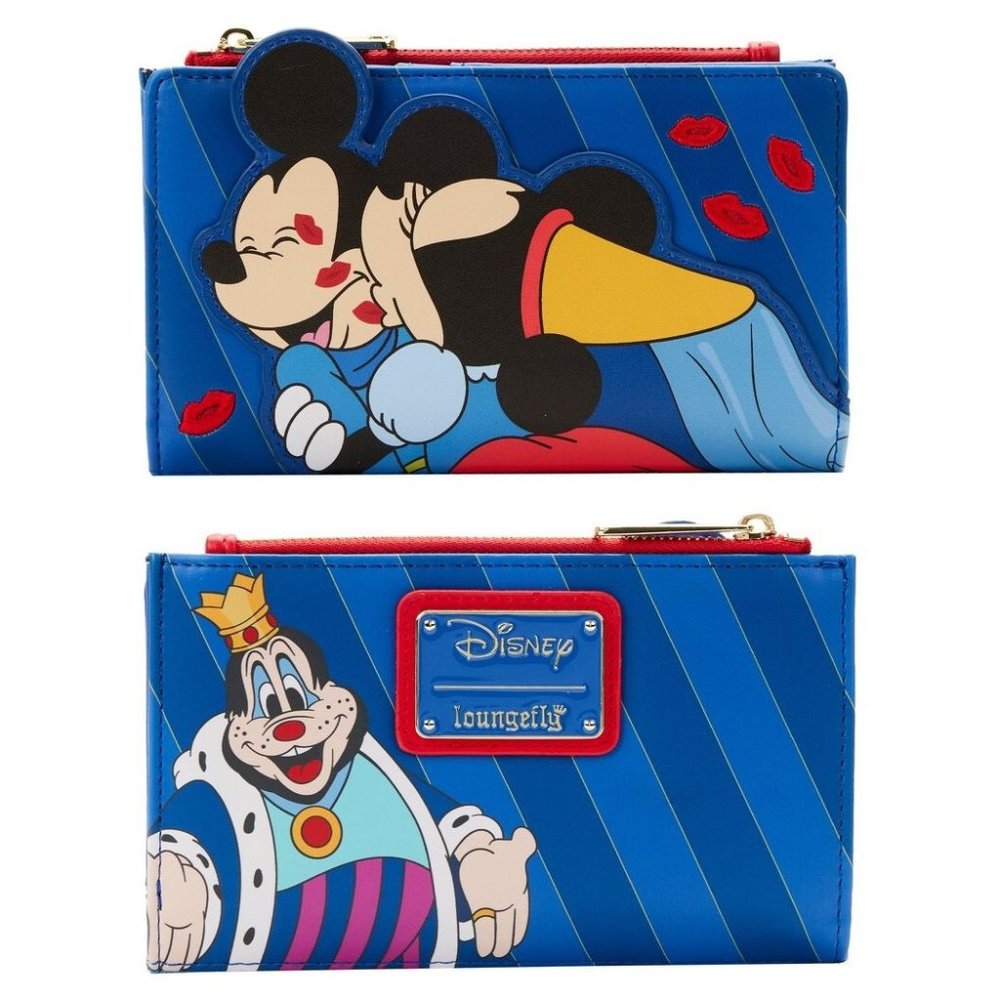 Loungefly Brave Little Tailor Mickey and Minnie Mouse Flap Wallet